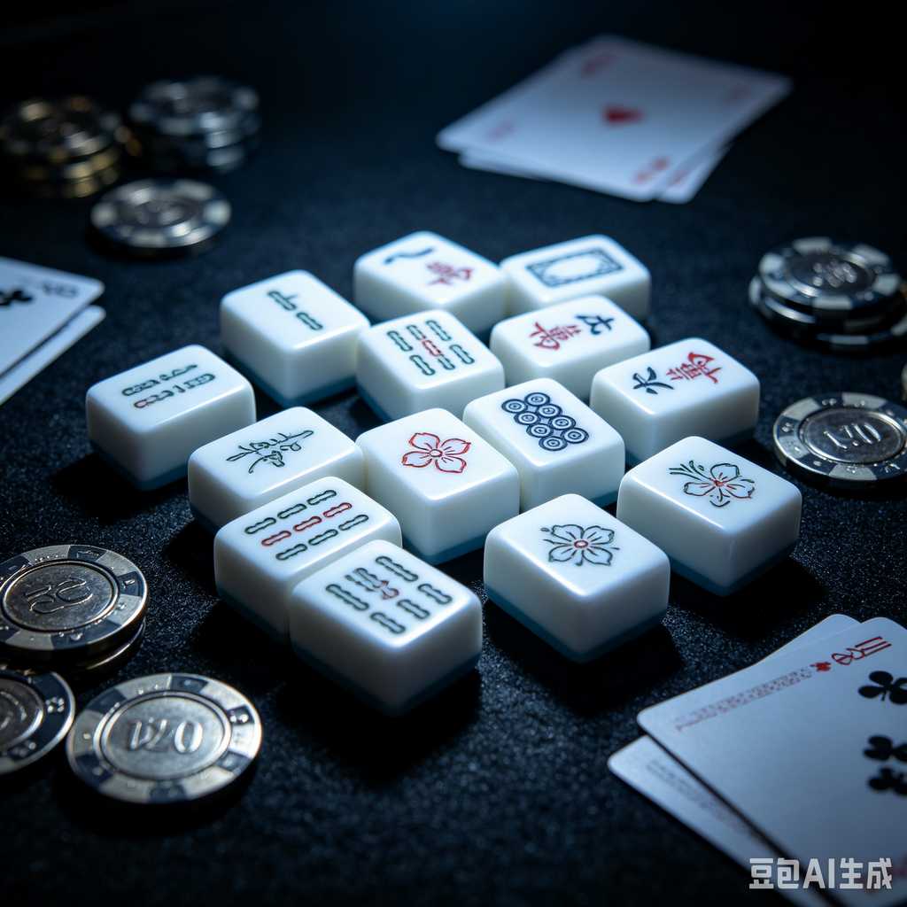 water resistant print mahjong tiles